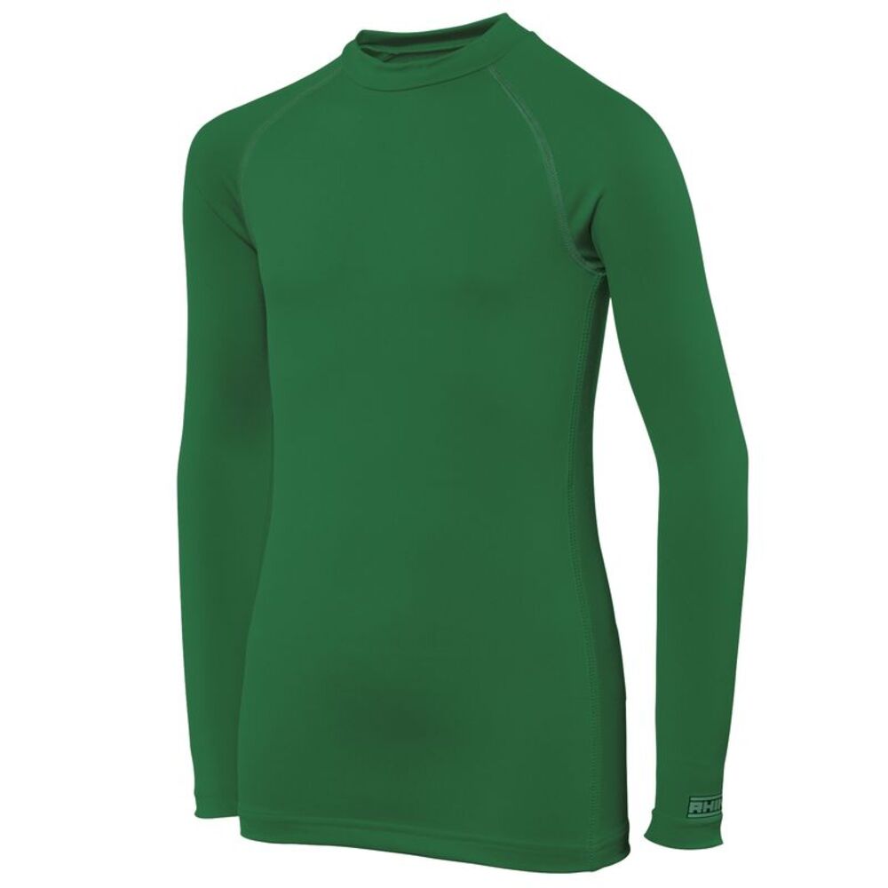 Rhino Childrens Big Boys Long Sleeve Thermal Underwear Base Layer Vest Top / Bot